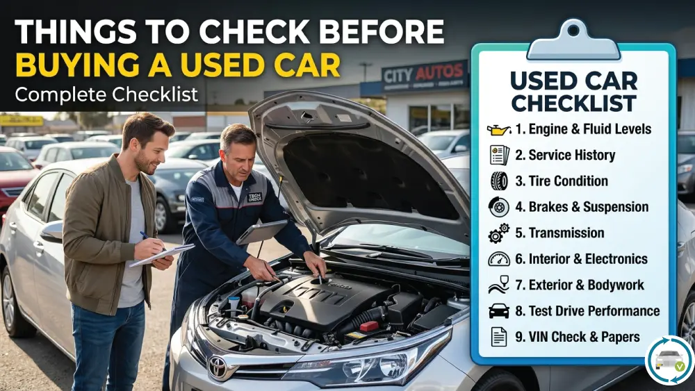 You are currently viewing Things to Check Before Buying a Used Car (Complete Checklist)